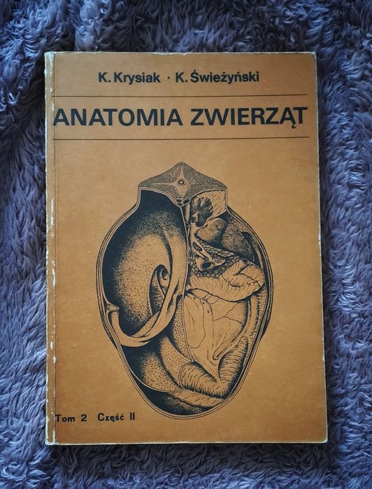 Anatomia zwierząt Krysiak komplet