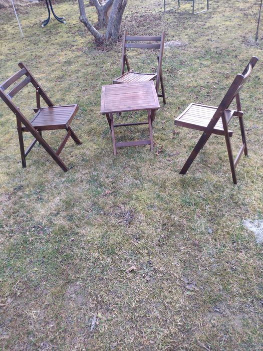 Ogrodowy zestaw składany