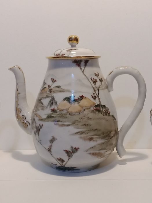 Serviço de chã antigo Japonês - inicio do século XX