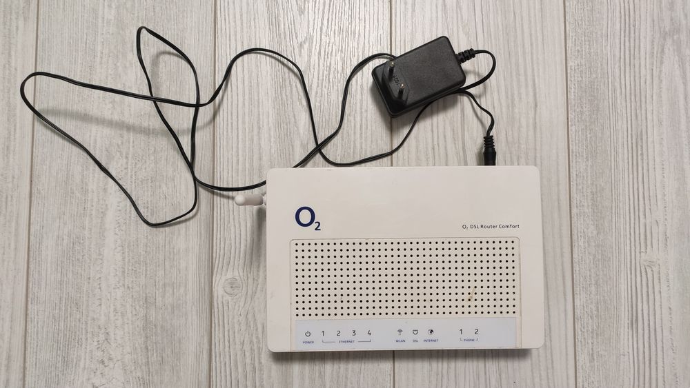 модем-маршрутизатор Zyxel O2 DSL Router Comfort + GVC SF-1156V/R21