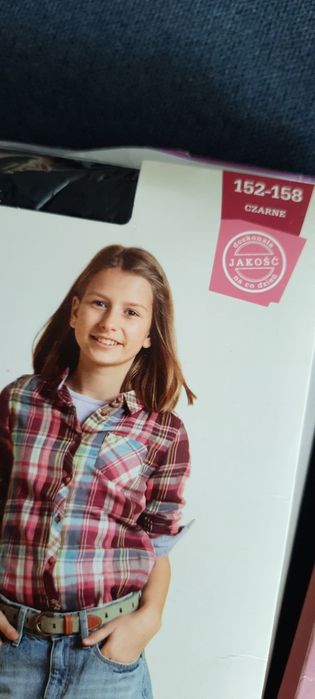 Rajstopy dziewczęca 40-60 den r. 152 nowe