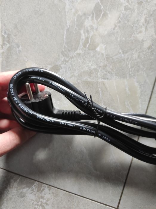 Кабель живлення EcoFlow 16A 1 м 220 V