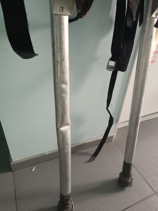 Szczudła kuglarskie aluminiowe
