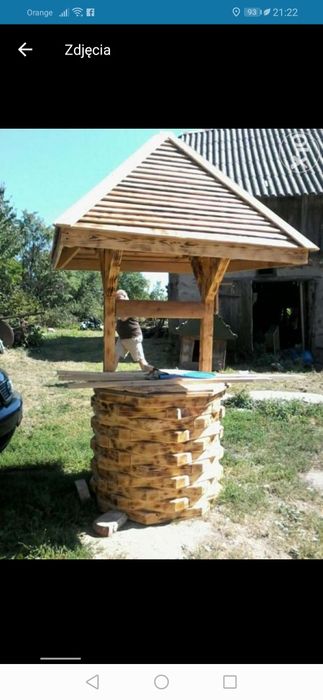 Meble ogrodowe, schody drewniane sprzedam