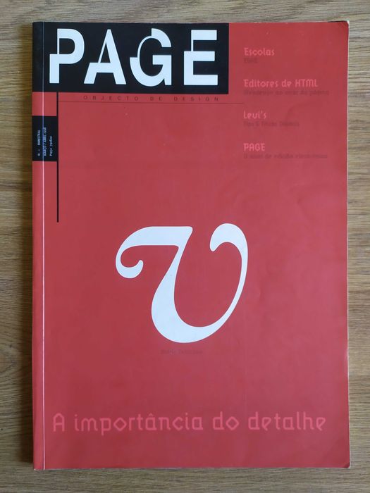 Coleção 29 Revistas "PAGE" - Design e Produção