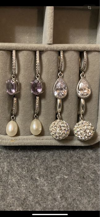 Серебро 925,колье,серьги, браслеты, кольца