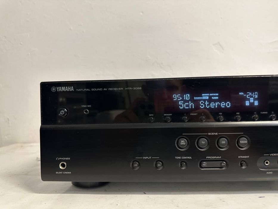 Yamaha HTR-3066 – amplituner kina domowego 5.1 | 5×100 W | HDMI | Dolby TrueHD | DTS-HD
