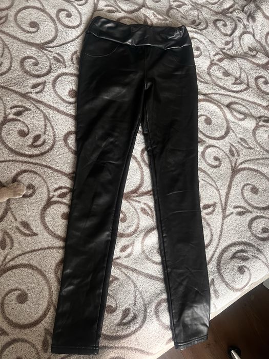 Шкіряні лосини штани утеплені РОЗПРОДАЖ