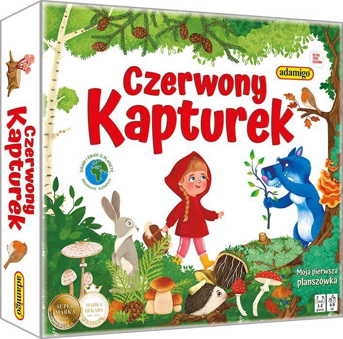 Gra Czerwony Kapturek Adamigo Nowa Nieużywana