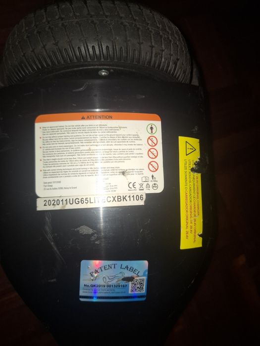 Hoverboard em bom estado com o saco