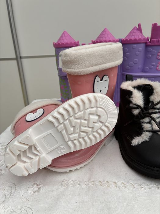 Botas menina tamanho 24 calcado inverno botas, botins, galochas