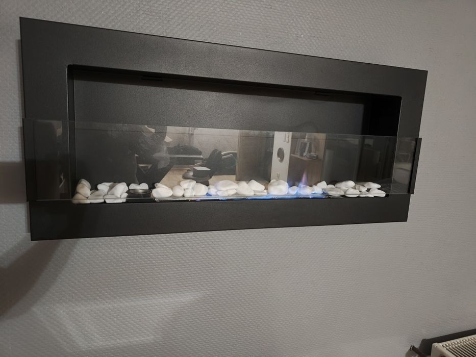 Bio kominek z akcesoriami 80x40