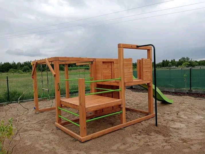 Siłownia ogrodowa, małpi gaj, plac zabaw