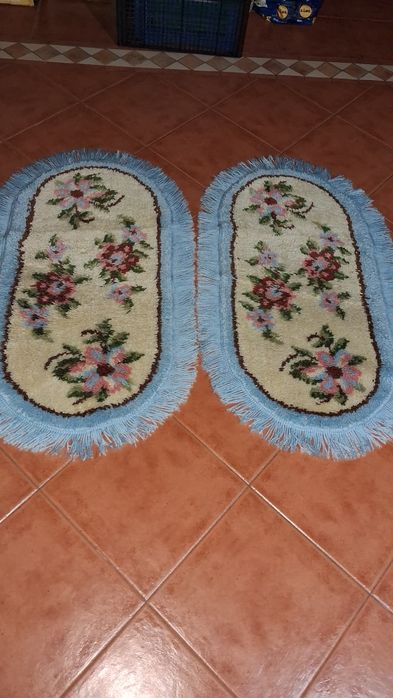 Conjunto 2 tapetes iguais vibtage