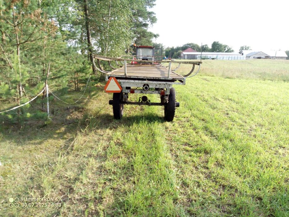 Sprzedam przyczepę do bel