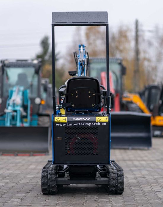 Minikoparka KINGWAY ECO 6 RS- Skrętne Ramie Model na 2026r NOWA