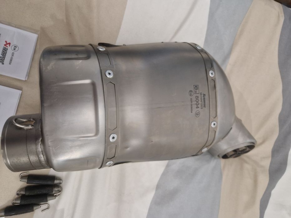 Escape Akrapovic Titanium Yamaha MT07 Tracer 07 XSR 700 R7