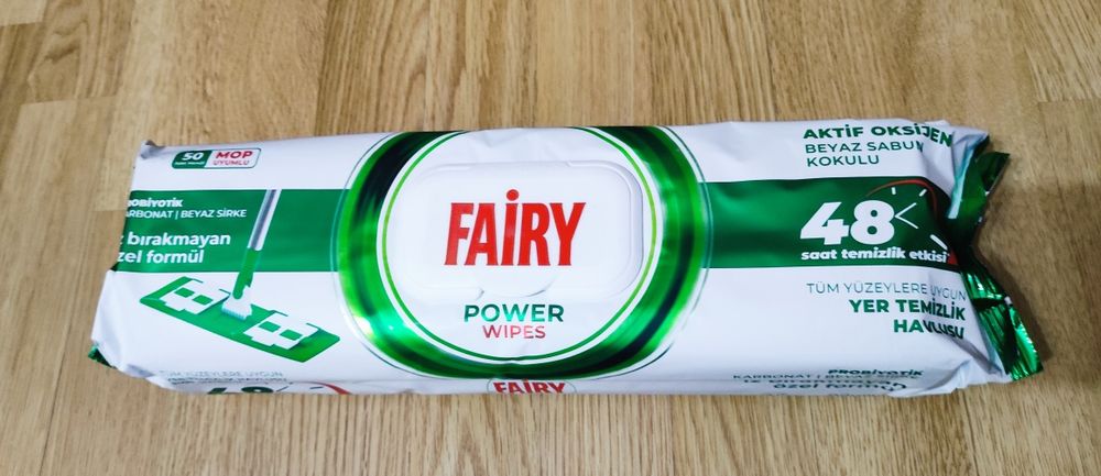 FAIRY wkłady do mopa nawilżane ścierki