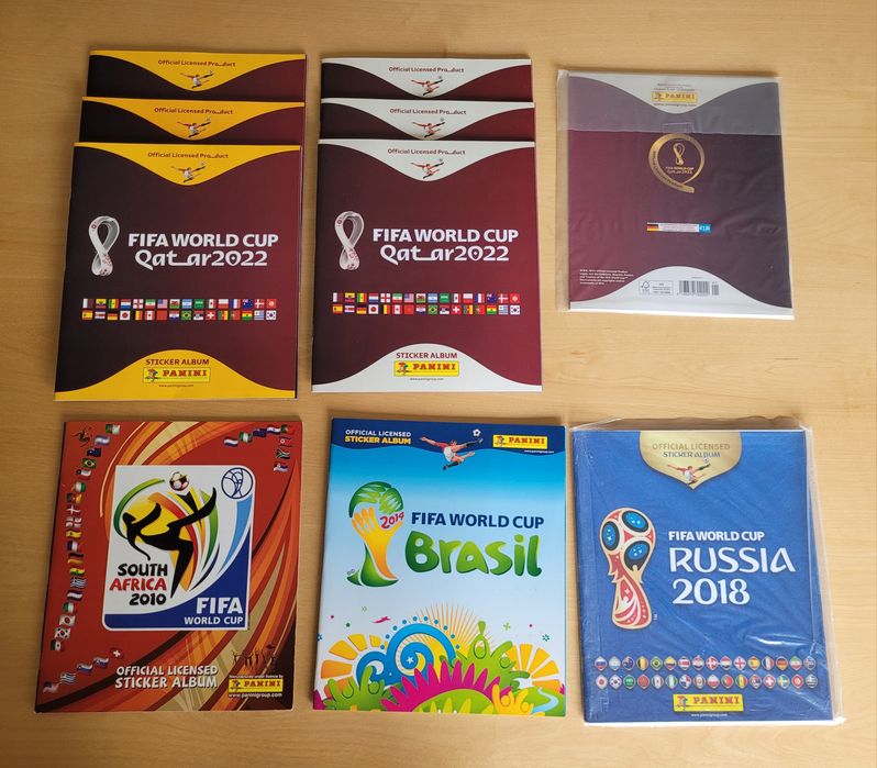 Albuns / Cadernetas Panini e Topps