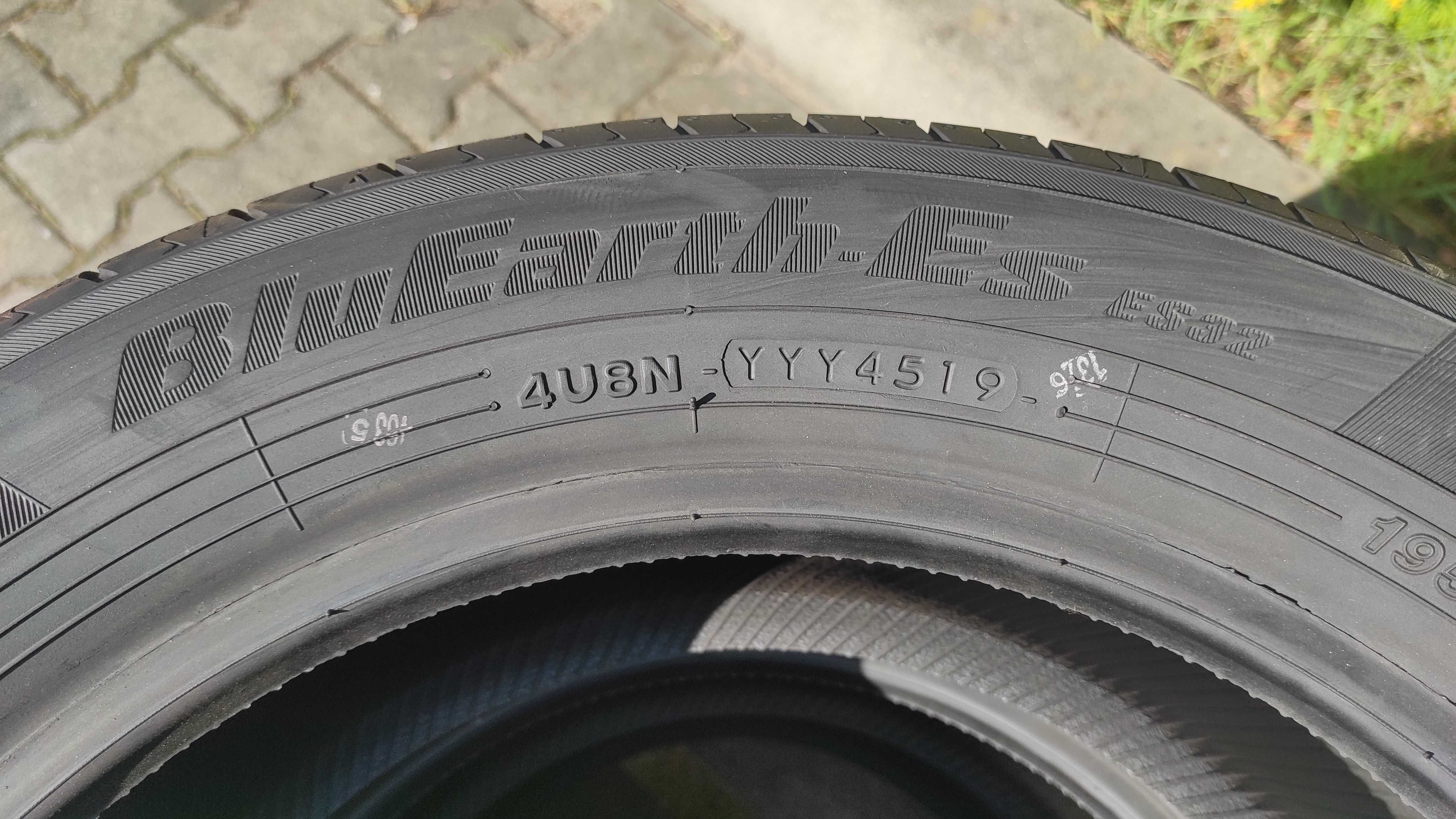 NOWE opony letnie 2x 195/55 R15 Yokohama Bluearth ES32 MONTAŻ WYSYŁKA ...