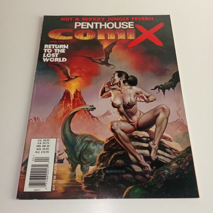 3 revistas BD Penthouse comics