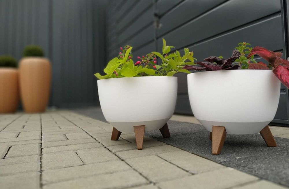 Горщик для квітів Миса Рома.Горшки для цветов.Діаметр 24см висота 20см