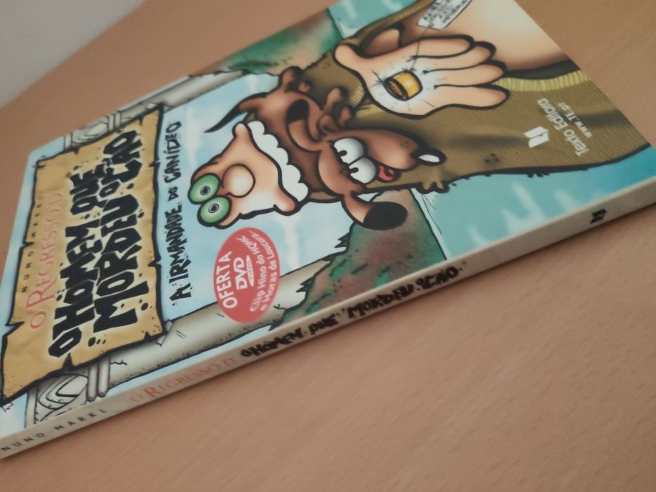 Livro Regresso do Homem que Mordeu o Cão Irmandade Canídeo Nuno Markl