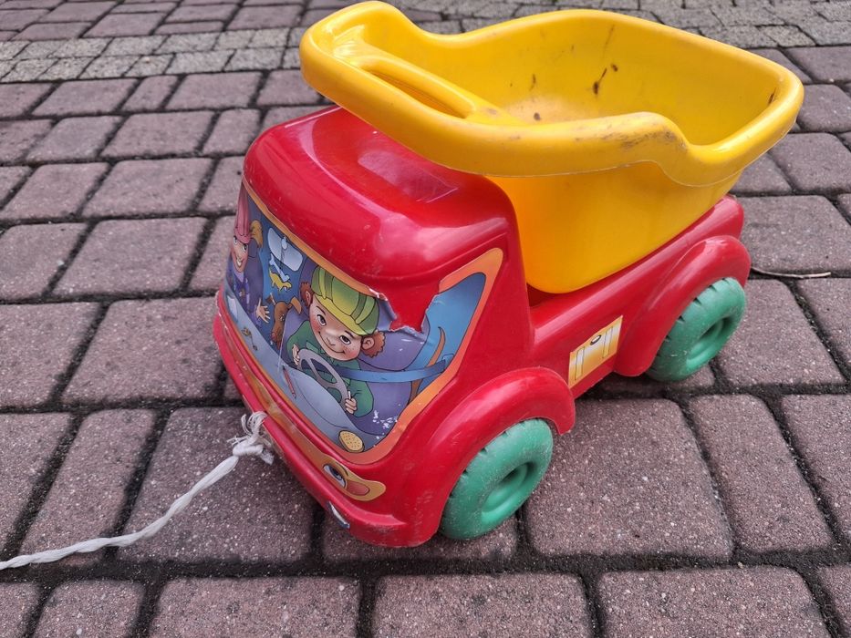 zabawki ogrodowe taczka kosiarka