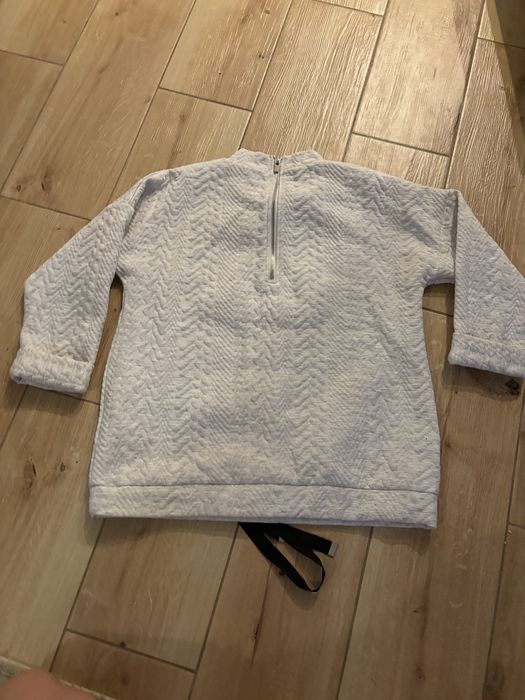 Bluza dresowa elegancka szara pikowana Reserved M