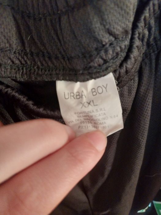 Calções pretos New York