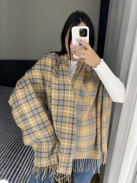 Теплий якісний шарф шарфик великого розміру великий розмір