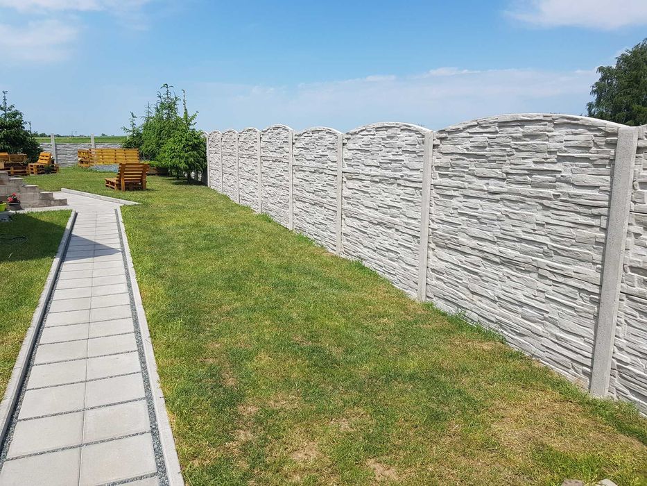 Ogrodzenia betonowe, ogrodzenia panelowe, podmurówka betonowa