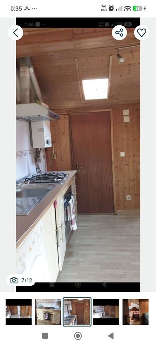Sótão com dois quartos e cozinha