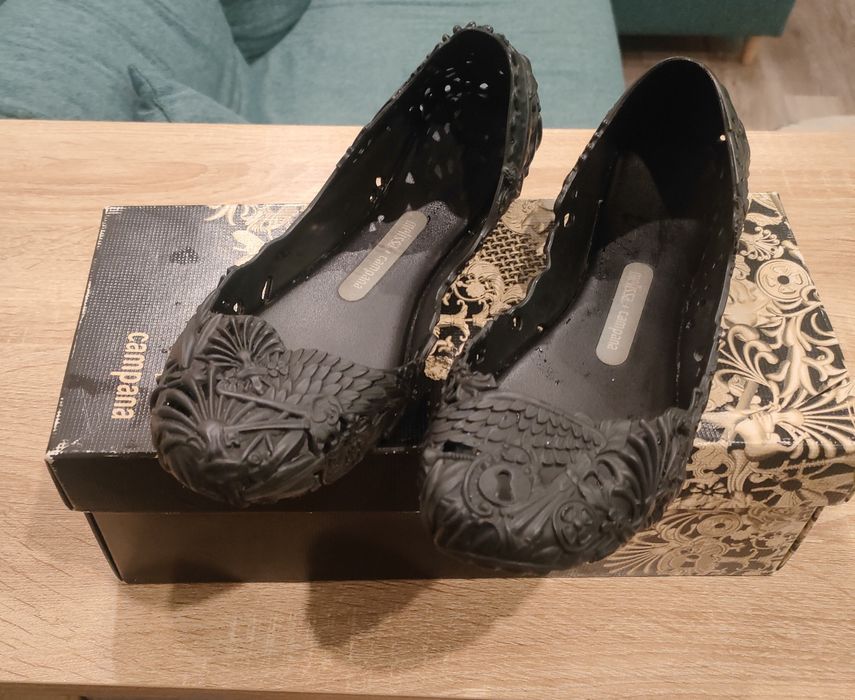Baleriny MELISSA - Melissa Campana Barroca  Black