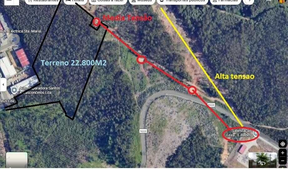 Terreno Zona PREMIUM p/BESSeDATACENTER ao lado Subestação E-RedesCavaco