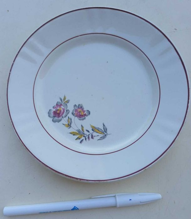 Prato c floral, Fábrica de Loiça de Sacavém-Portugal