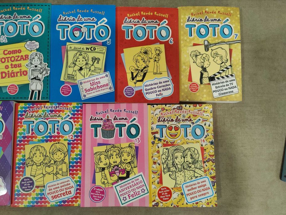 Coleção Diário de uma Tótó 15 volumes