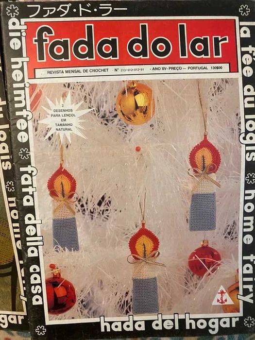 Revistas de Crochet vintage Fada do Lar