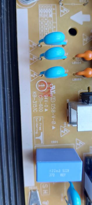 Motherboard / Fonte Alimentação / T-CON LG 43SE3KB-B