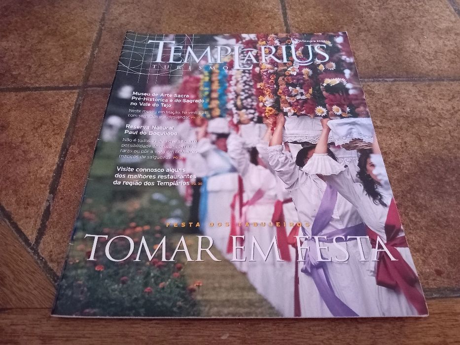 Revistas tomar, templarius + tomar em tempo viragem