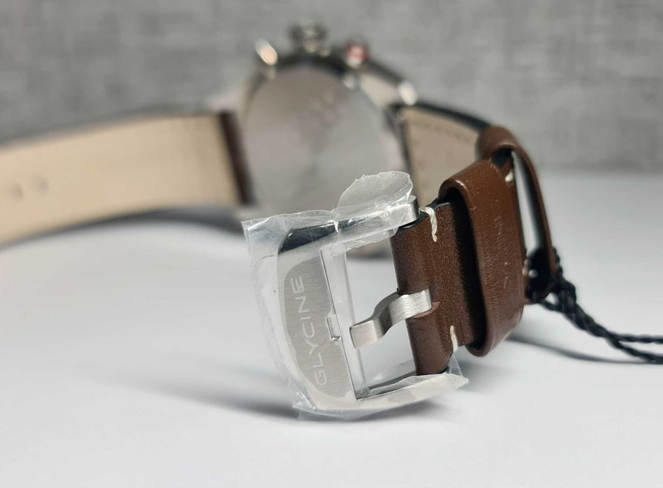 Чоловічий годинник Glycine Airpilot Chronograph Swiss Made Sapphir нов
