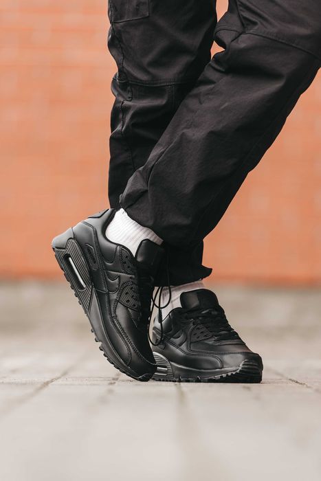 Кроссовки Nike Air Max 90 Full Black / кросівки найк