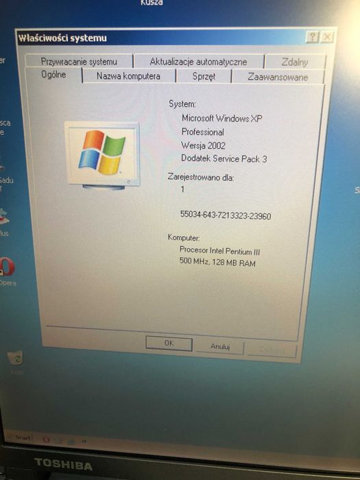 Laptop Retro Toshiba Portege 3480CT Pentium III 500 MHz, 128MB RAM