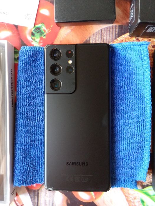 Samsung S21 Ultra+ 5G .12/128GB Phantom Black (SM-G998)