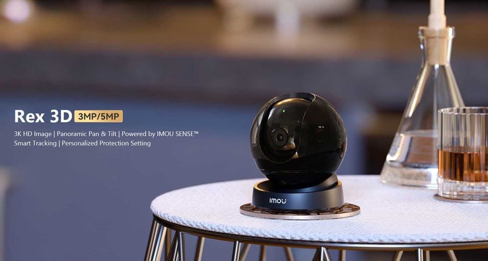 Поворотная WI-FI камера Imou REX 3D 5мп (IPC-GS2DP-5K0W)