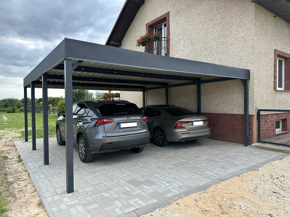 Carport 6x6 6x3 Wiata Samochodowa Altana Metalowa