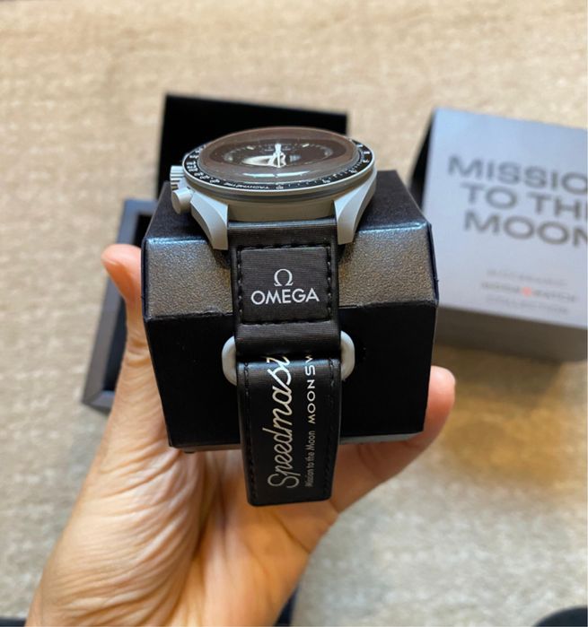 Relógio Omega x Swatch – MoonSwatch “Mission to the Moon”