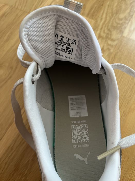 Жіночі кеди Puma Carina street lux білі 41 розмір (26,5см)