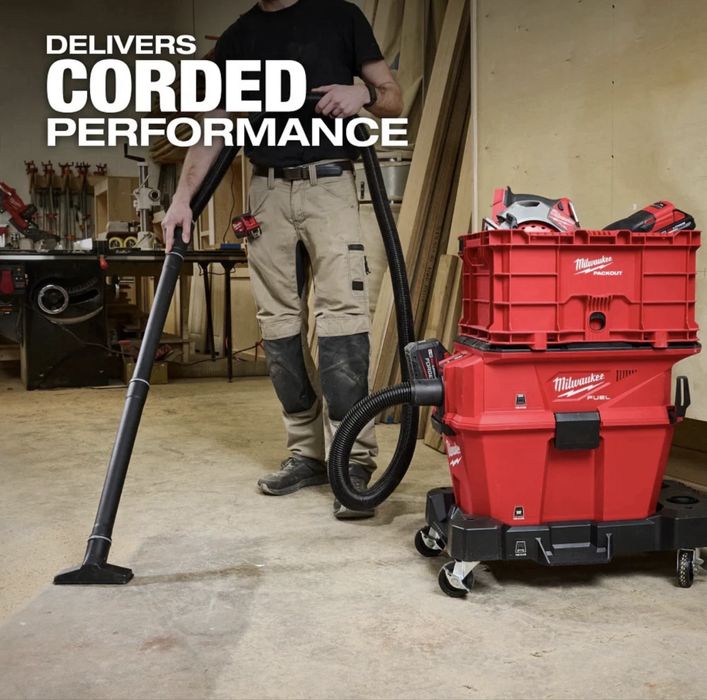 Milwaukee M18 Fuel 0915-20 Packout пилосос акумуляторний промисловий