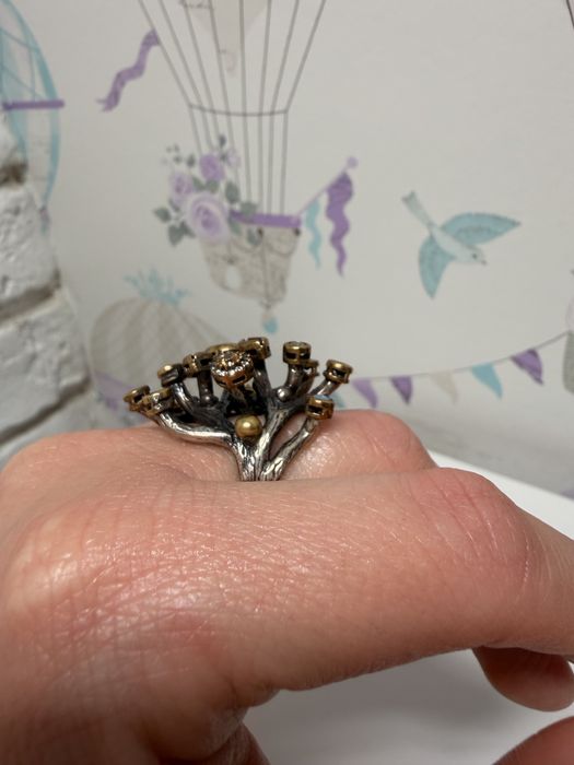 Срібна каблучка кольцо серебрянное